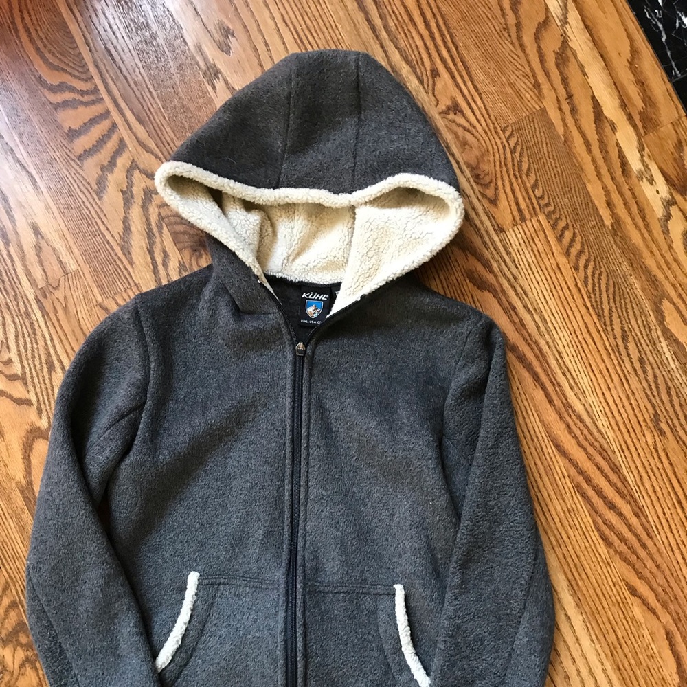 Warm and Cozy KUHL zipper hoodie jacket